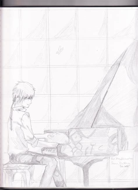 Anime Piano Guy By Aoi Ookami On Deviantart