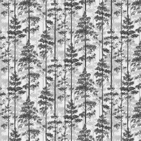 Pine By Engblad And Co White Grey And Black Wallpaper Wallpaper