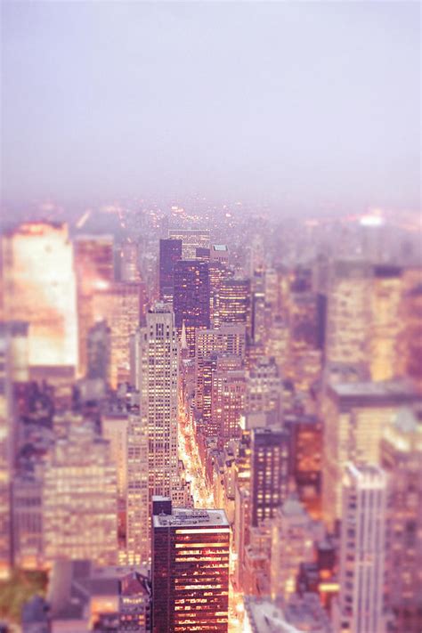 New York City Skyline Lights At Dusk Photograph By Vivienne Gucwa