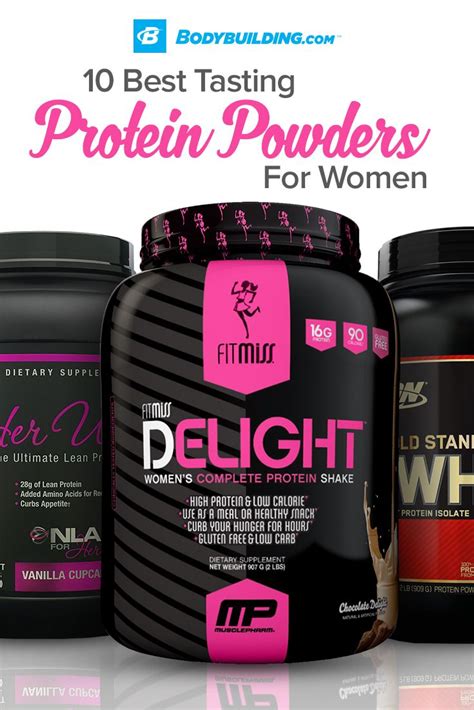 10 Best Tasting Protein Powders For Women Artofit