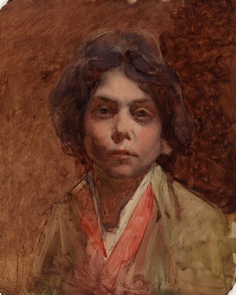 Head Of A Woman Painting Cecilia Beaux Oil Paintings
