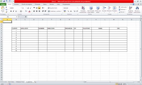 InformÁtica Dcb Tutorial Como Hacer Una Factura En Excel En Pocos Pasos