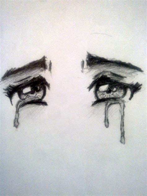 Crying Anime Eyes By Mosten94 On Deviantart