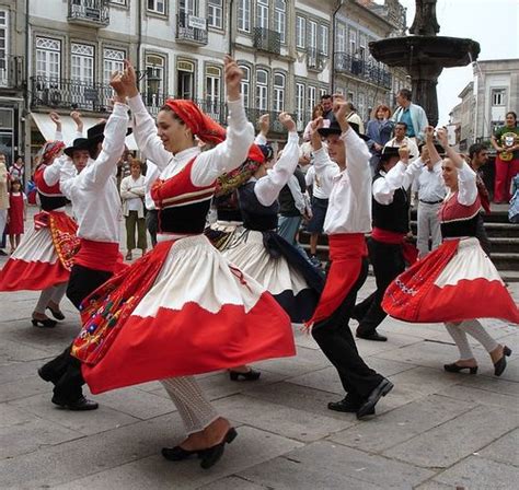 Traditional Group Dancers Viana Do Castelo Portugal By Cida Garcia