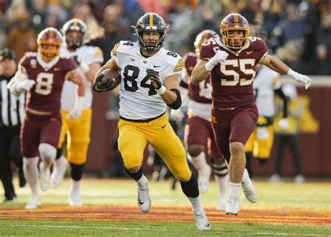 Sam Laporta Monte Pottebaum Not Listed On Iowa Football Depth Chart
