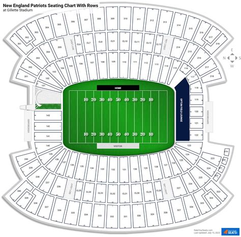 Gillette Seating Chart Revolution Two Birds Home
