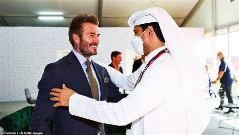 David Beckham Visits Qatar After Signing £10m Deal To Represent Bloody