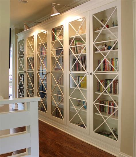 15 Inspiring Bookcases With Glass Doors For Your Home Decoist