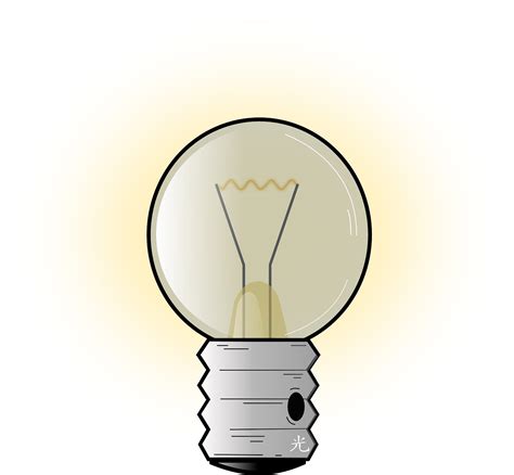 Glühbirne Glühlampen Strom Kostenlose Vektorgrafik Auf Pixabay