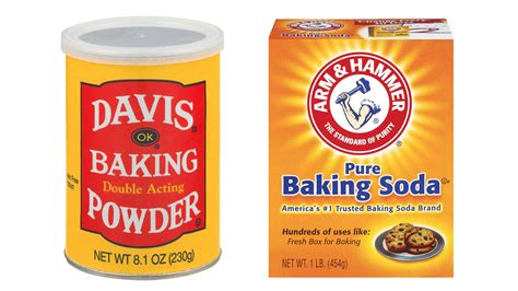 Remember those experiments we did as kids, adding vinegar to baking soda to watch the eruption of. Baking Soda vs Baking Powder: What's the Difference? | Bon ...