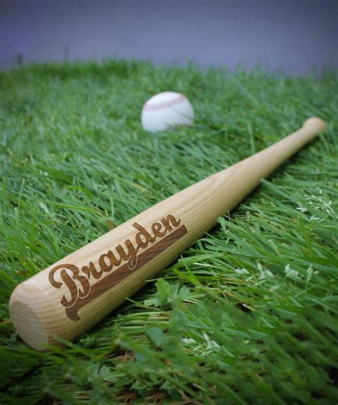 Personalized Mini Baseball Bat Brayden Etchey