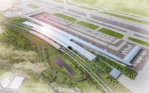 +62 811 900 06 19. Soekarno Hatta International Airport Terminal 3 Winning Proposal / Woodhead | ArchDaily