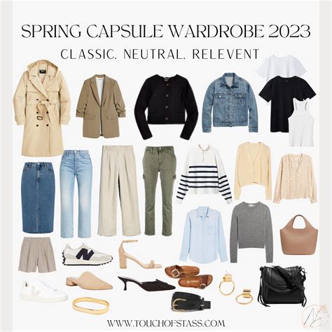 Spring Capsule Wardrobe 2023 Touch Of Stass