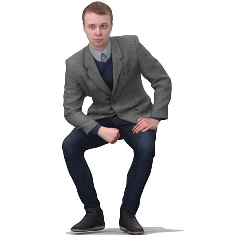 Business Sitting Man Transparent File Png Play