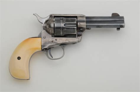 Customized Colt Saa Revolver 45 Cal 3 12 Barrel Birds Head