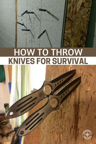 How To Throw Knives For Survival Throwing Knives Survival Self