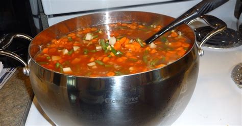 Vegetable Soup In The Pressure Cooker Fresh Veggie Recipes Electric