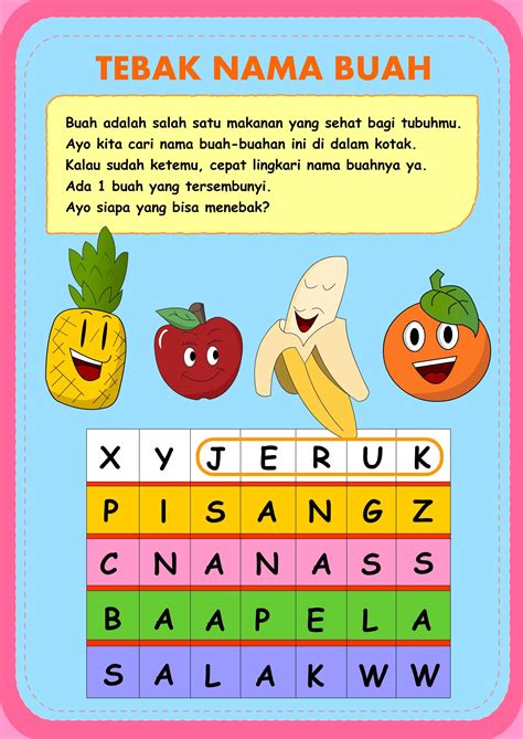 Kunci jawaban tebak gambar buah buahan. Permainan Tebak Gambar Buah - Tebak Gambar