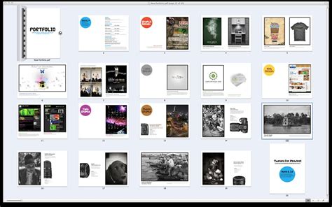 While creating this graphic design portfolio pdf. PDF Portfolio | My brand new Portfolio with CV inside ...