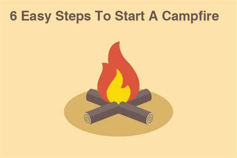 How To Start A Campfire In 6 Easy Steps