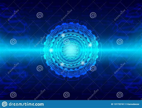 Hi Tech Technology Concept Abstract Background Stock Image Image Of