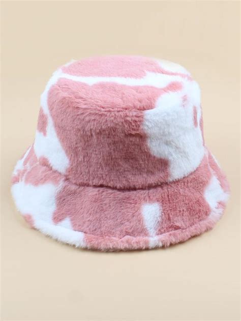 Fluffy Bucket Hat Shein Usa