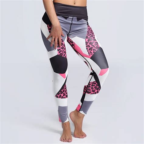2018 Sexy Workout Womens Leggings 3d Printed High Elastic Slimming Leggins S 3xl Breathable