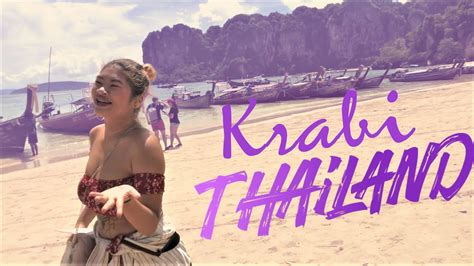 Krabi Thailand Railay Beach 🌴 Youtube