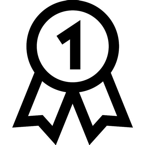 First Place Medal Vector Svg Icon Svg Repo