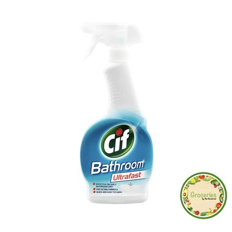 Cif Ultrafast Bathroom Cleaner 450ml Groceries By The Governor