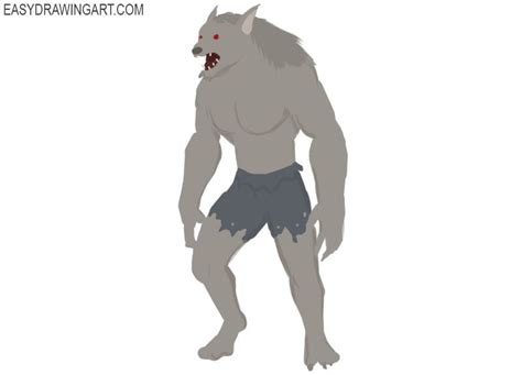 How To Draw A Werewolf Artofit