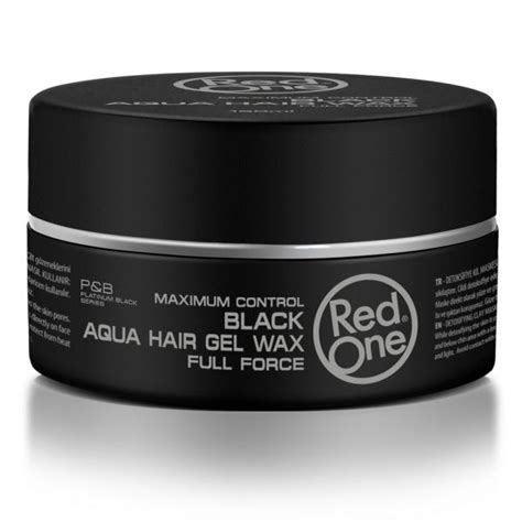 Red one maxiumum control red aqua hair wax full force. Red One Aqua Hair Wax Full Force BLACK - 150ml