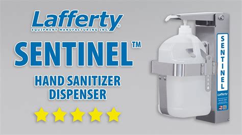 Lafferty Sentinel Hand Sanitizer Dispenser Quick Overview Youtube