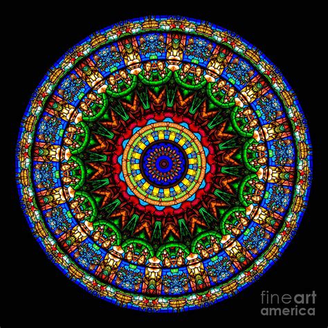 Kaleidoscope Stained Glass Window Series Photograph By Amy Cicconi