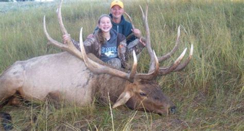 Potential State Record Elk Taken By 14 Year Old Girl In Nebraska Bull