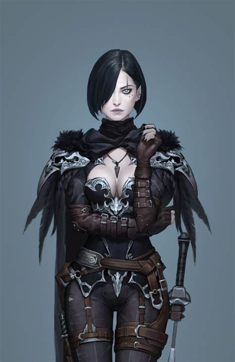 Artstation Assassin Crow Concept Seok Jeon Character Portraits