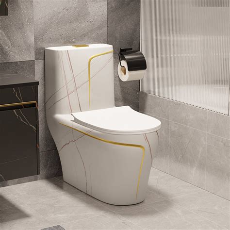 Sanitary Ware Water Closet Bathroom Ceramic Square One Piece Washdown