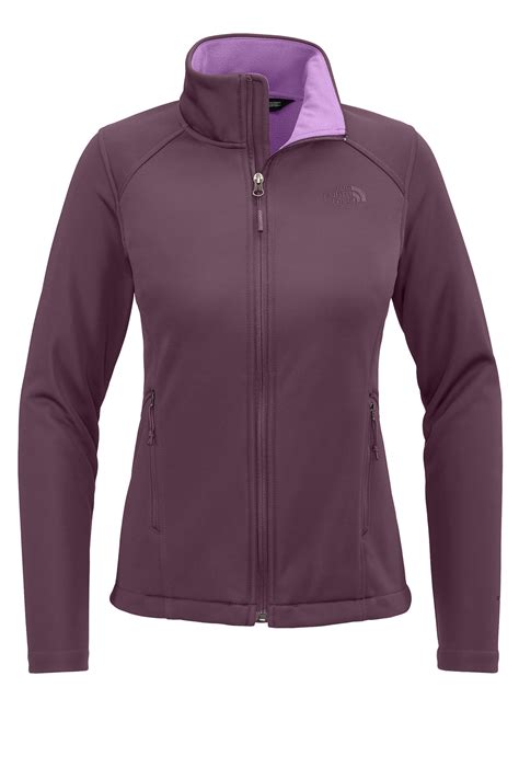 The North Face Ladies Chest Logo Ridgewall Soft Shell Jacket Product Sanmar