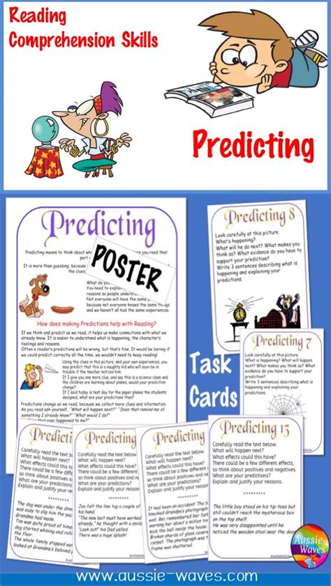 Reading Strategies Tasks For Making Predictions Reading Comprehension