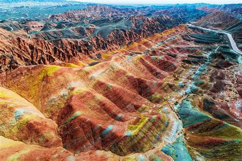 Check Out One Of The Worlds Epic Wonders Rainbow Mountains