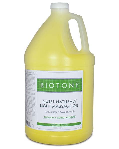 Nutri Naturals Light Massage Oil Massage Oils 3937 Biotone