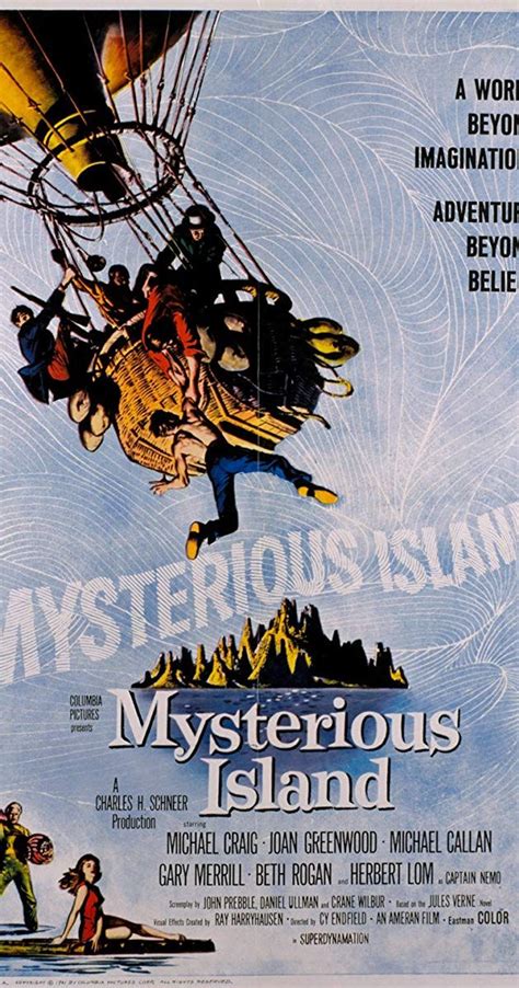Mysterious Island 1961 Imdb Island Movies The Mysterious Island