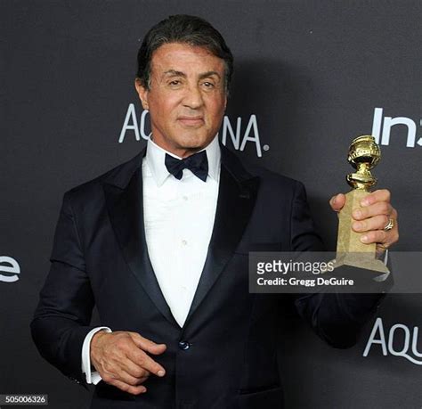 Sylvester Stallone Golden Globe Photos And Premium High Res Pictures