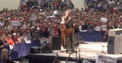 TED NUGENT Performs National Anthem At Trump S Final Campaign Rally VIDEO