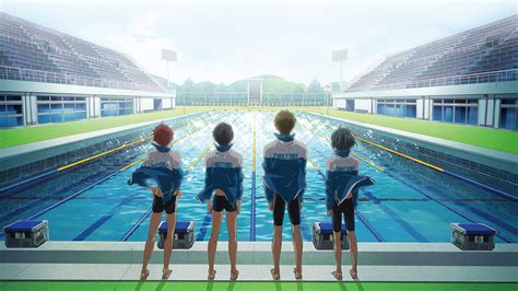 Free Iwatobi Swim Club Rin Haru And Makoto Anime Computer Wallpaper