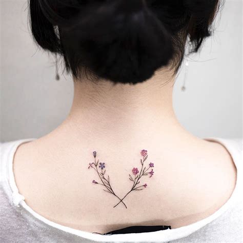 Beautiful Minimal Tattoos By South Korean Artist Hongdam Demilked
