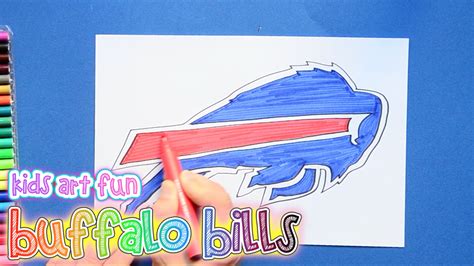 0% ( votes) step 1. How to draw and color the Buffalo Bills Logo - NFL Team ...