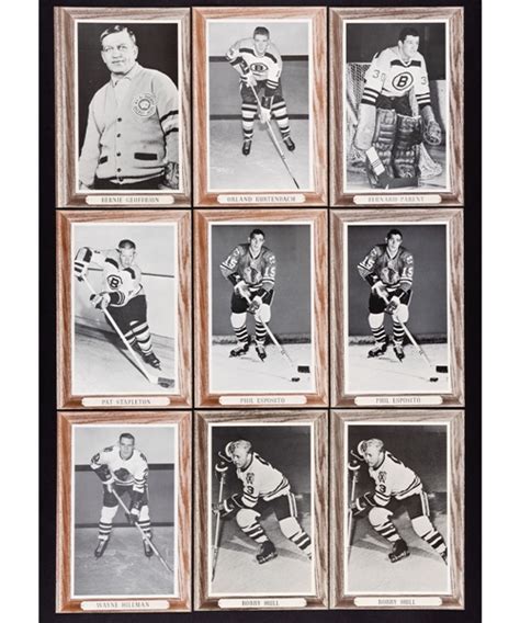Lot Detail Beehive Group 3 1964 67 Hockey Photo Collection Of 160