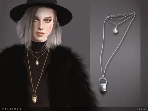 Precious Necklace By Toksik At Tsr Sims 4 Updates