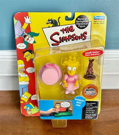 Nos The Simpsons Sunday Best Lisa Figure Series 9 World Of Springfield